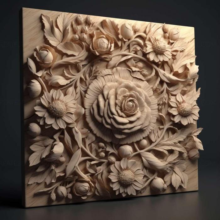 نموذج ثلاثي الأبعاد لآلة CNC 3D Art 